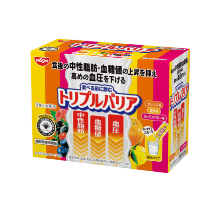 【new!!】トリプルバリア 果物フレーバー3種アソート 30本入