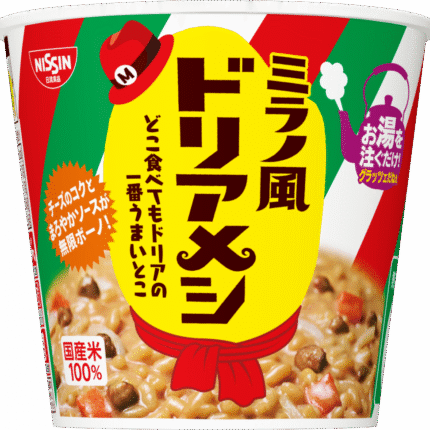 日清ミラノ風ドリアメシ